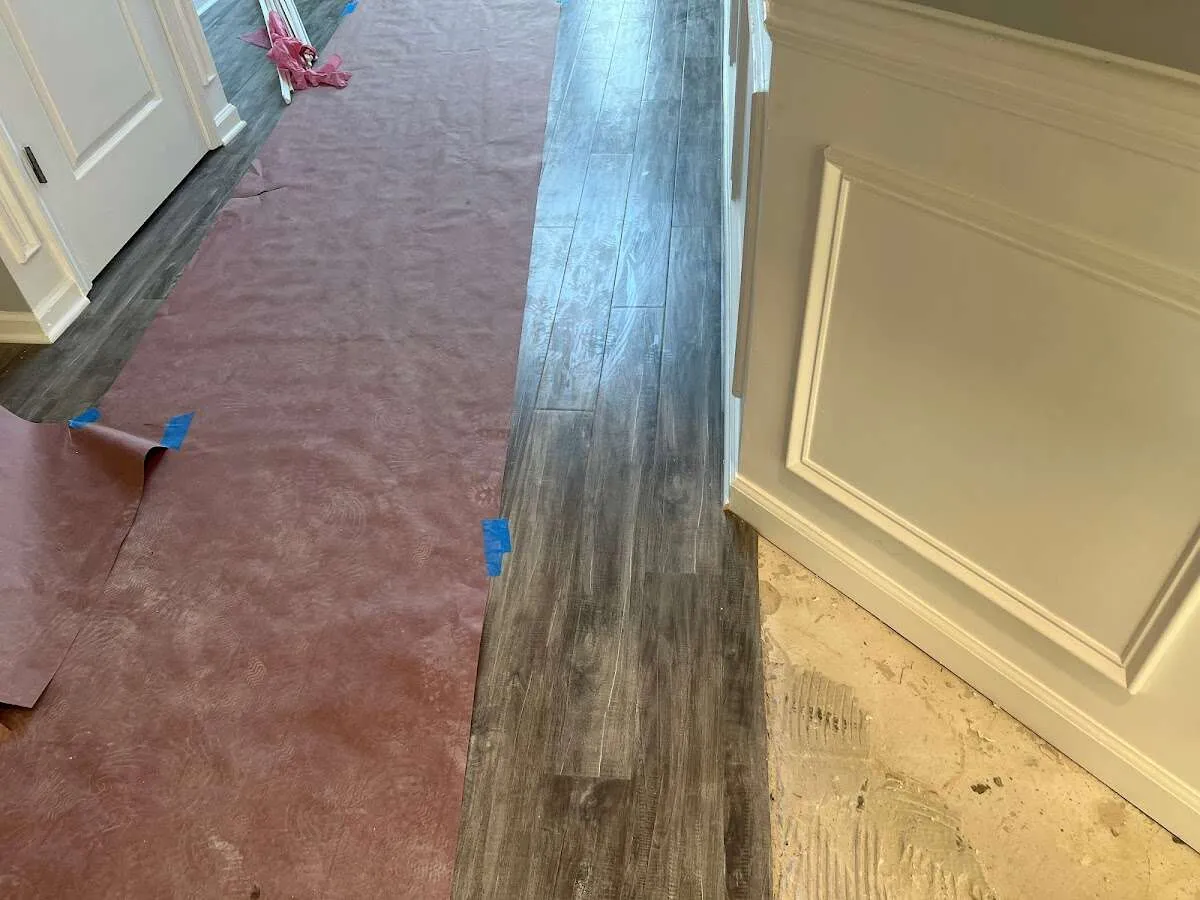 Completed marble shower restoration in Provo